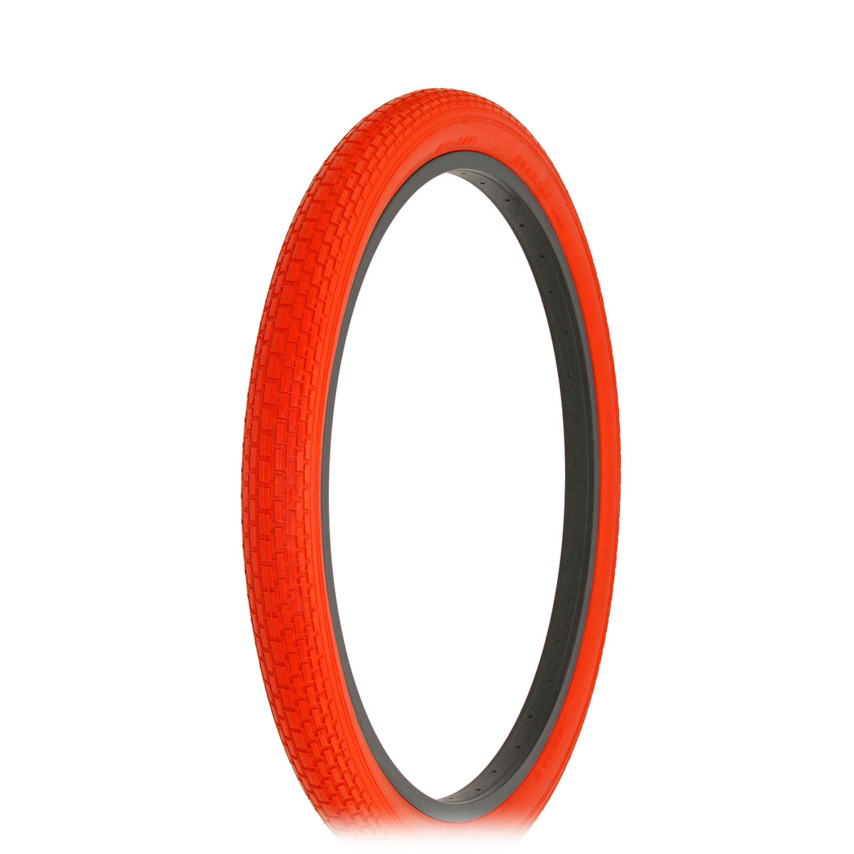 Tire 24 x 2.125 Red/Red Side Wall HF-120A.